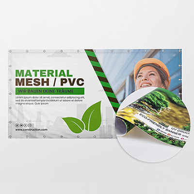 Oeko und Eco-Banner umweltfreundlich und PVC-frei bedrucken