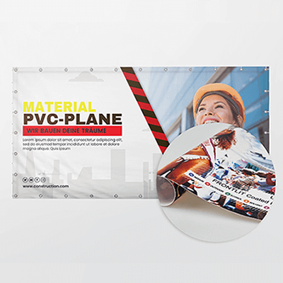 PVC oder Vinyl Banner online günstig individuell bedrucken lassen