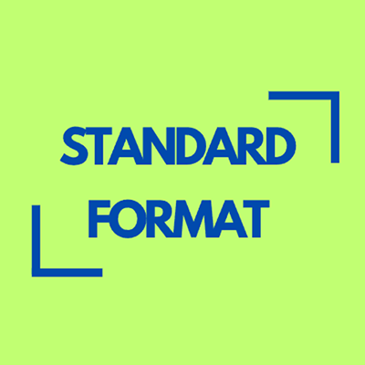 Faltblatt - Standardformat