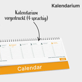 Tischkalender individuell bedrucken