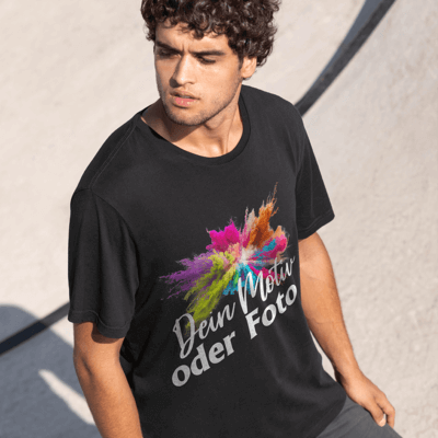 T-Shirt günstig mit Logo bedrucken